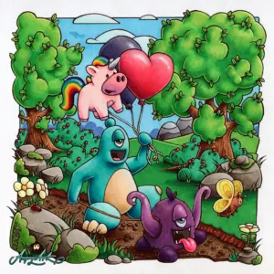 Dee with Ballon II, 2023