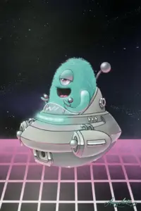 monster in space, 2024